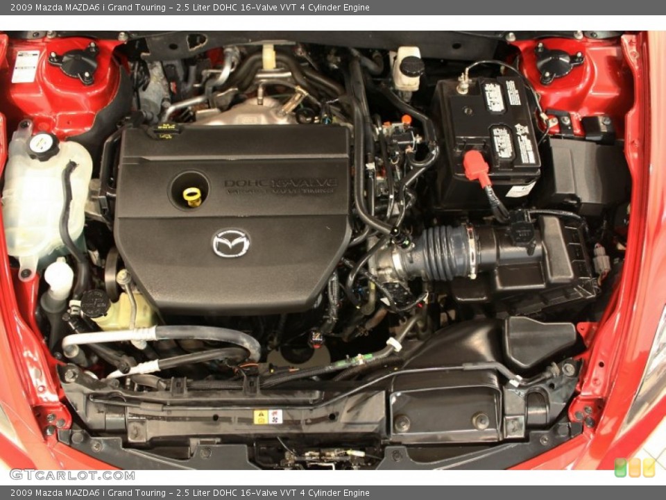2.5 Liter DOHC 16-Valve VVT 4 Cylinder Engine for the 2009 Mazda MAZDA6 #52247404