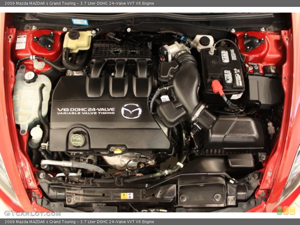 3.7 Liter DOHC 24-Valve VVT V6 Engine for the 2009 Mazda MAZDA6 #52247683