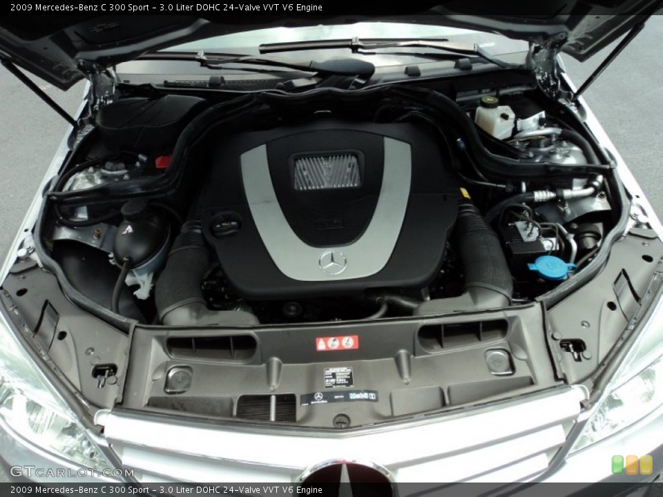 3.0 Liter DOHC 24-Valve VVT V6 Engine for the 2009 Mercedes-Benz C #52251607