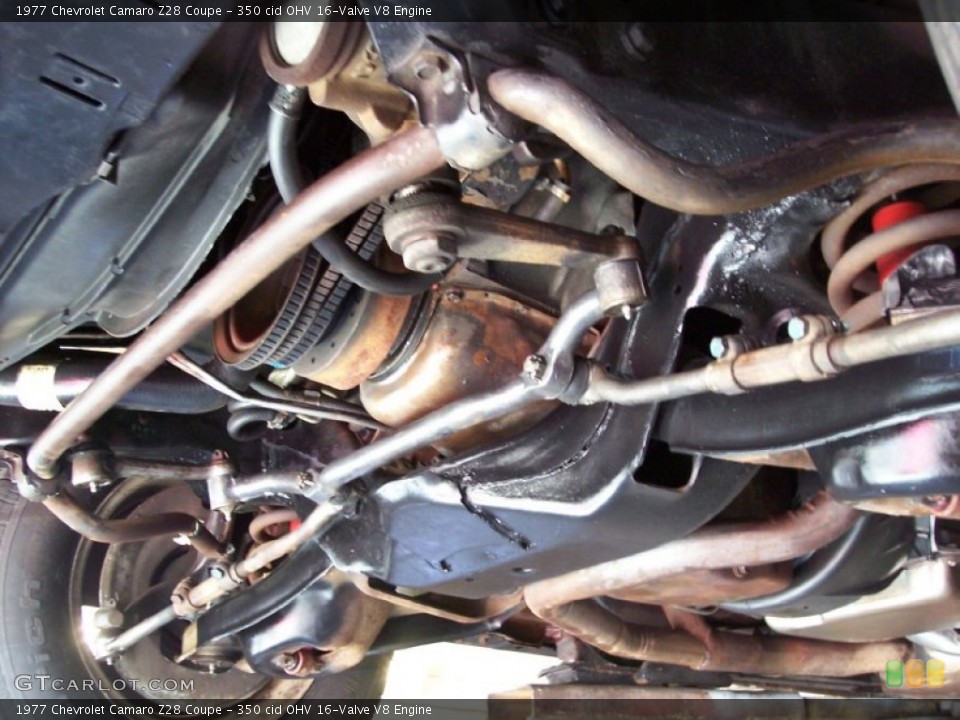 350 cid OHV 16-Valve V8 Engine for the 1977 Chevrolet Camaro #52252018