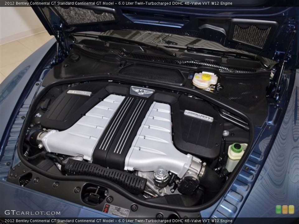 6.0 Liter Twin-Turbocharged DOHC 48-Valve VVT W12 Engine for the 2012 Bentley Continental GT #52256791