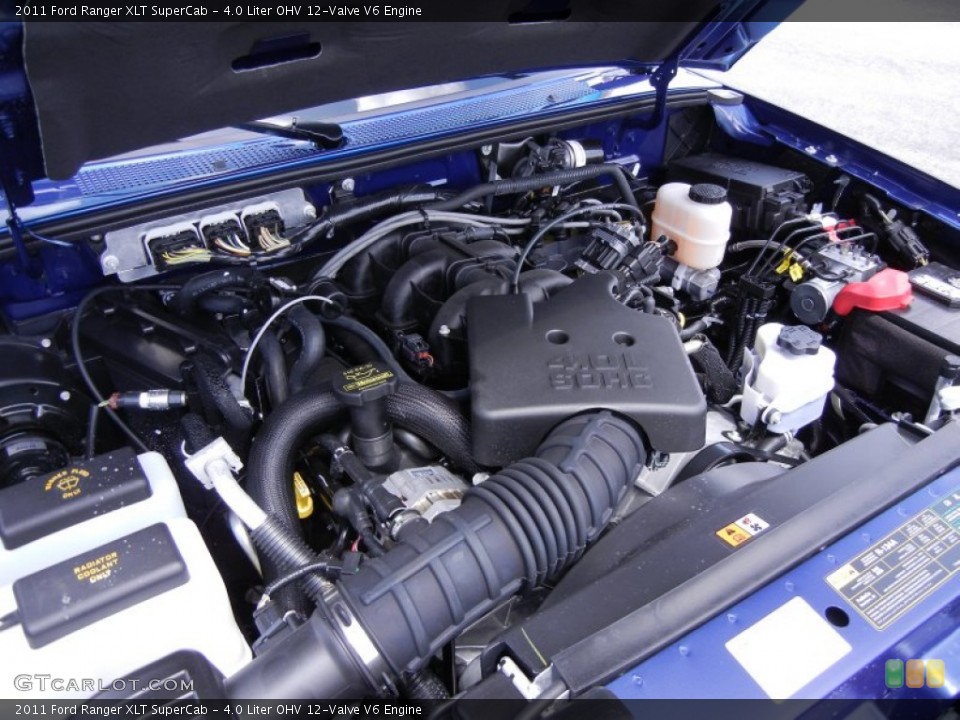 4.0 Liter OHV 12-Valve V6 Engine for the 2011 Ford Ranger #52256869