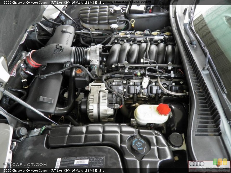 5.7 Liter OHV 16 Valve LS1 V8 Engine for the 2000 Chevrolet Corvette #52260184