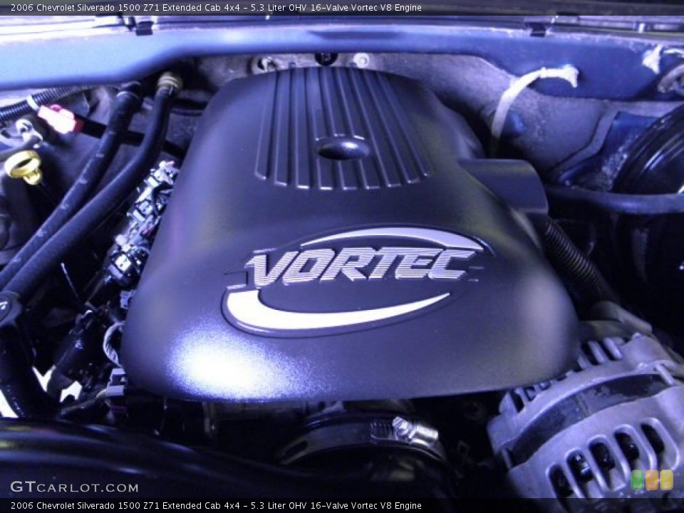 5.3 Liter OHV 16-Valve Vortec V8 Engine for the 2006 Chevrolet Silverado 1500 #52260832