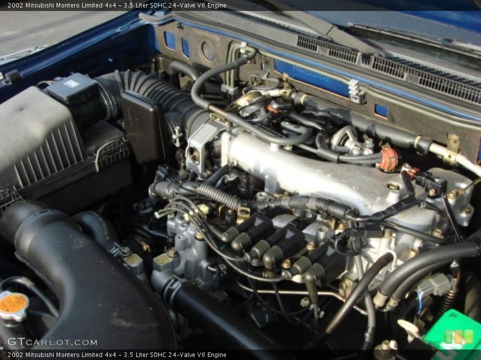 3.5 Liter SOHC 24-Valve V6 Engine for the 2002 Mitsubishi Montero #52265119