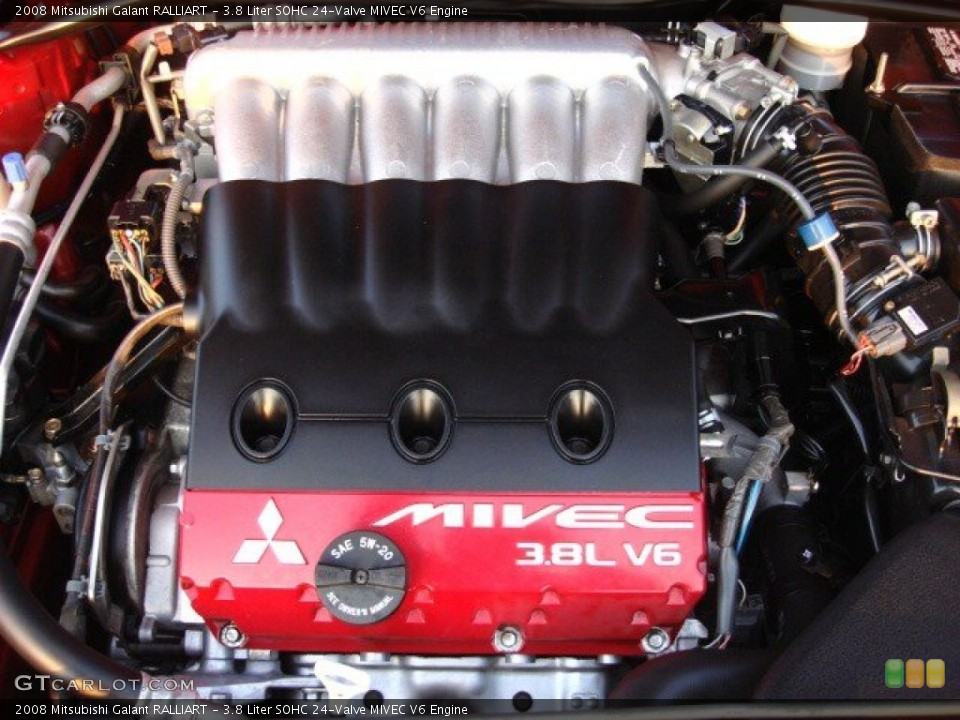 3.8 Liter SOHC 24-Valve MIVEC V6 Engine for the 2008 Mitsubishi Galant #52266637