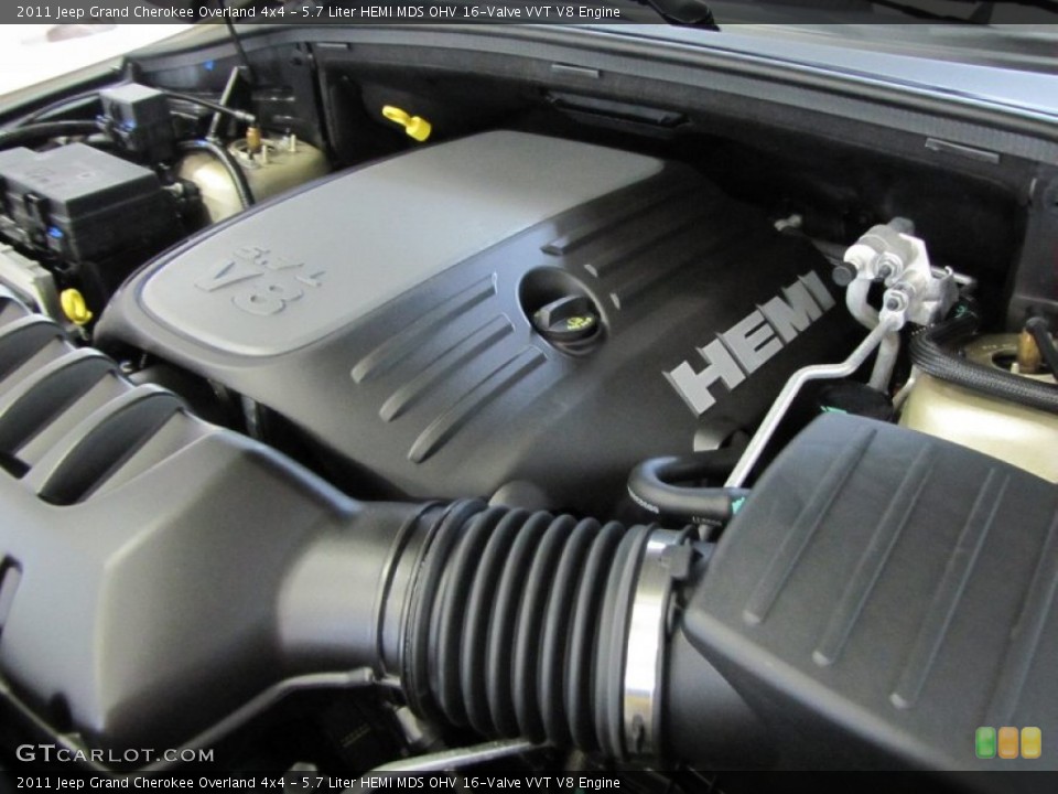 5.7 Liter HEMI MDS OHV 16-Valve VVT V8 Engine for the 2011 Jeep Grand Cherokee #52267867