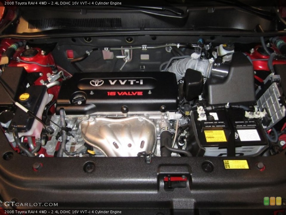 2.4L DOHC 16V VVT-i 4 Cylinder Engine for the 2008 Toyota RAV4 #52272520