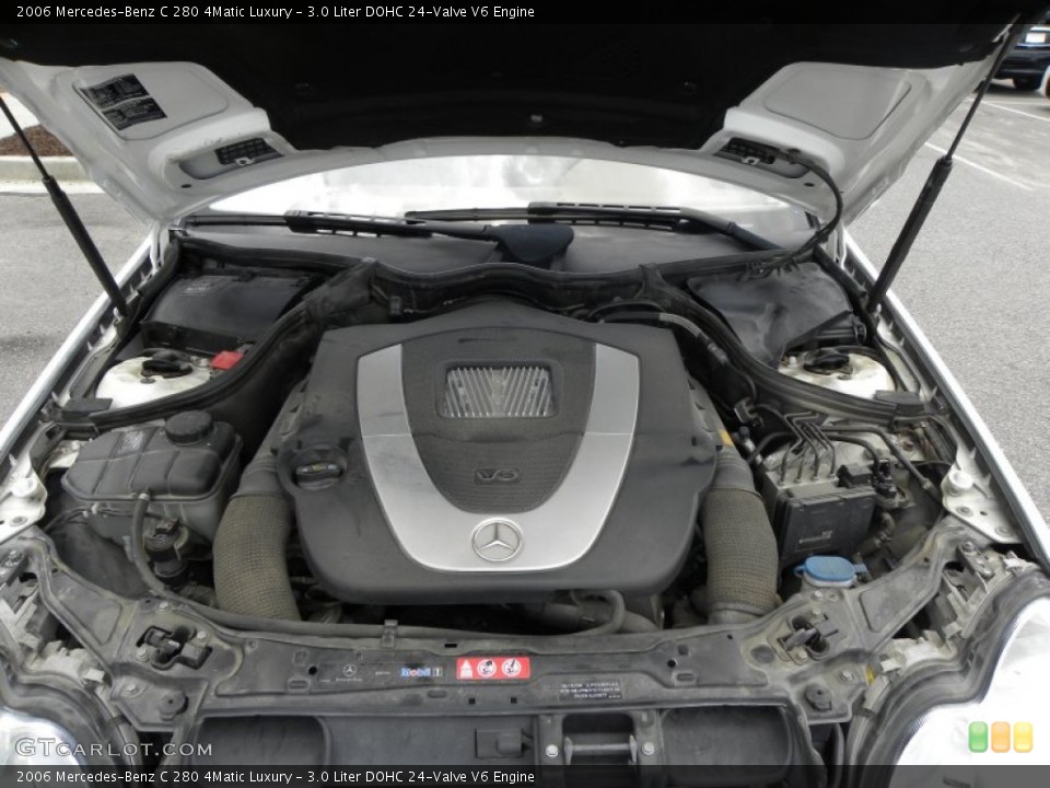 3.0 Liter DOHC 24-Valve V6 Engine for the 2006 Mercedes-Benz C #52276741