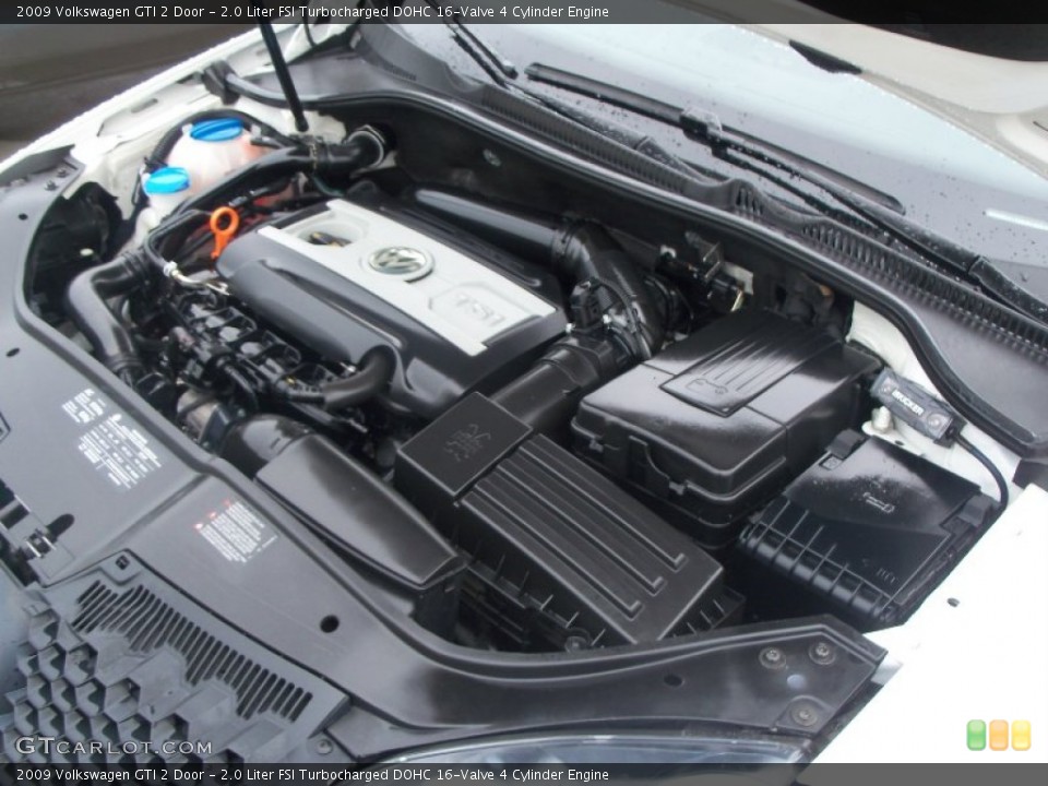 2.0 Liter FSI Turbocharged DOHC 16-Valve 4 Cylinder Engine for the 2009 Volkswagen GTI #52280600