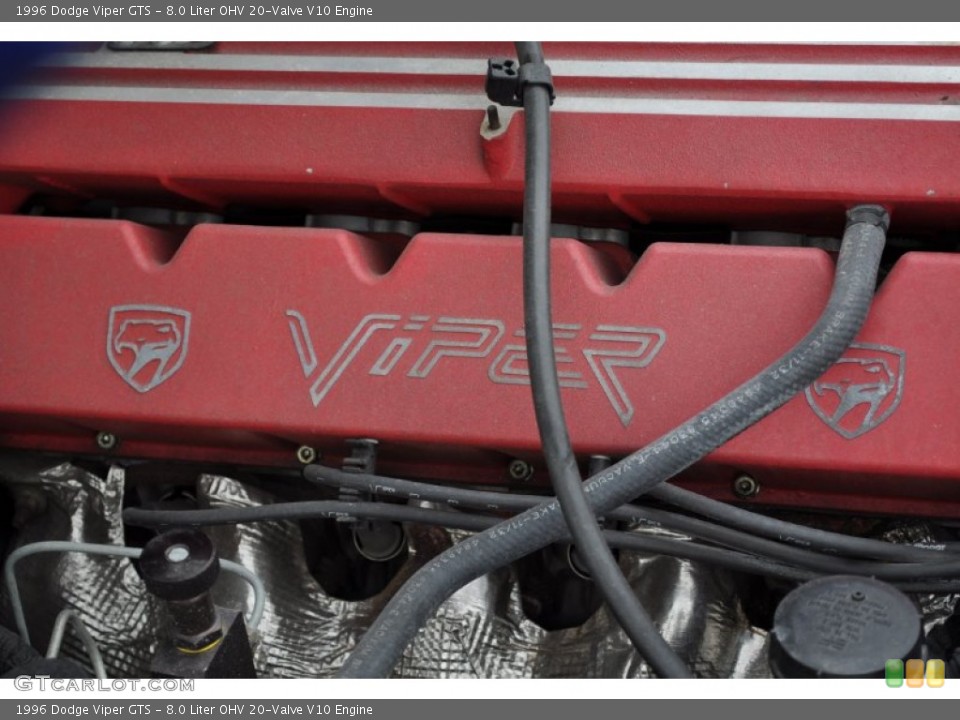 8.0 Liter OHV 20-Valve V10 Engine for the 1996 Dodge Viper #52291799