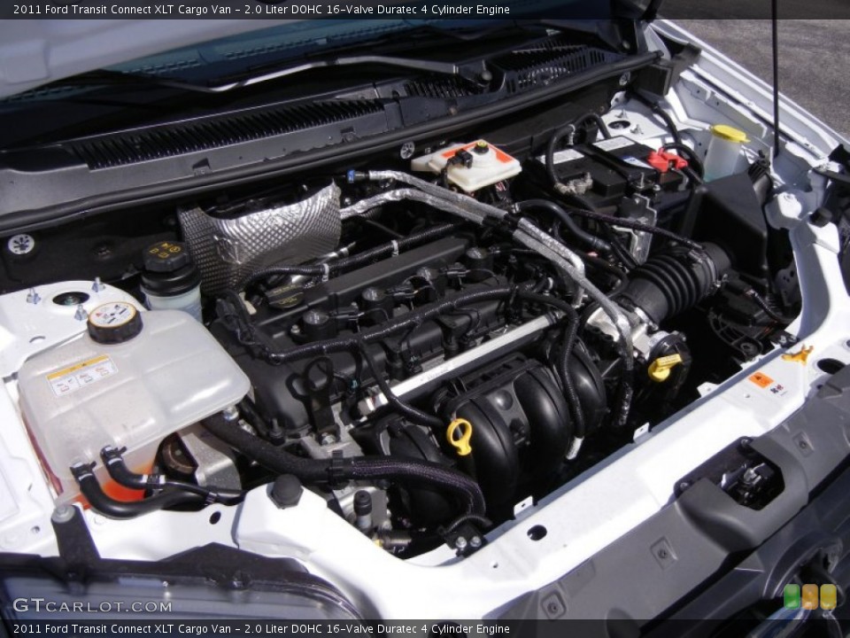 2.0 Liter DOHC 16-Valve Duratec 4 Cylinder Engine for the 2011 Ford Transit Connect #52299092