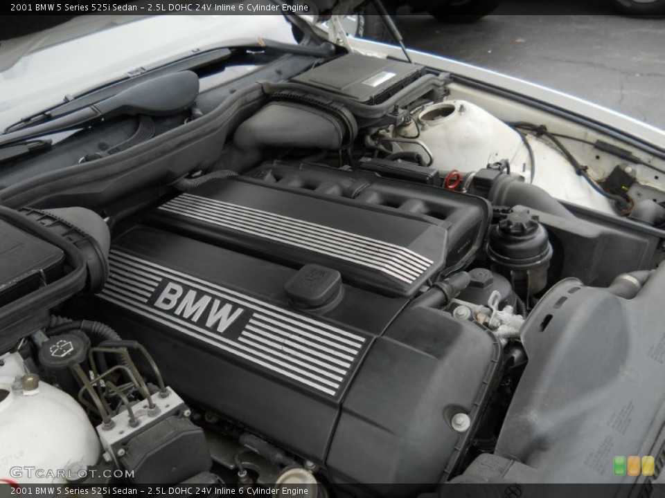 2.5L DOHC 24V Inline 6 Cylinder Engine for the 2001 BMW 5 Series #52300679