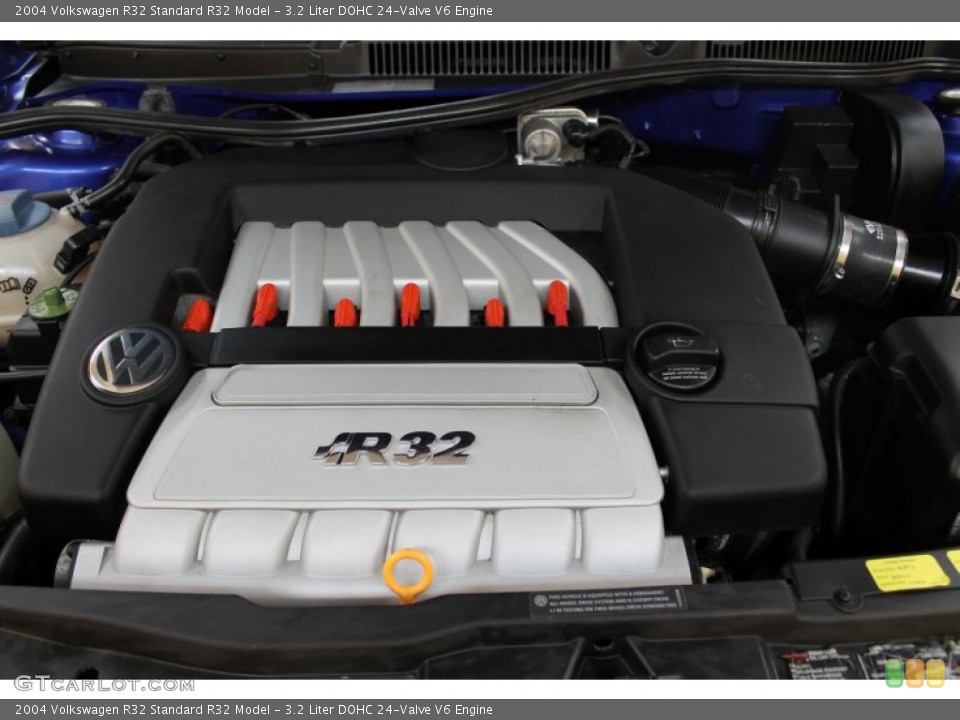 3.2 Liter DOHC 24-Valve V6 Engine for the 2004 Volkswagen R32 #52305788