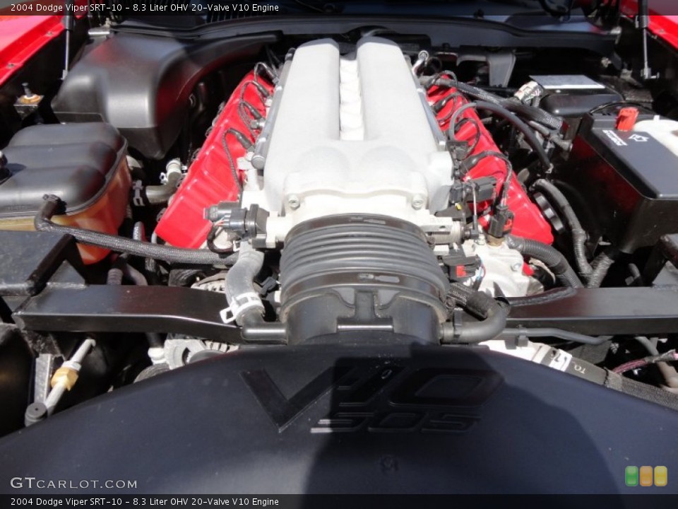 8.3 Liter OHV 20-Valve V10 Engine for the 2004 Dodge Viper #52314888