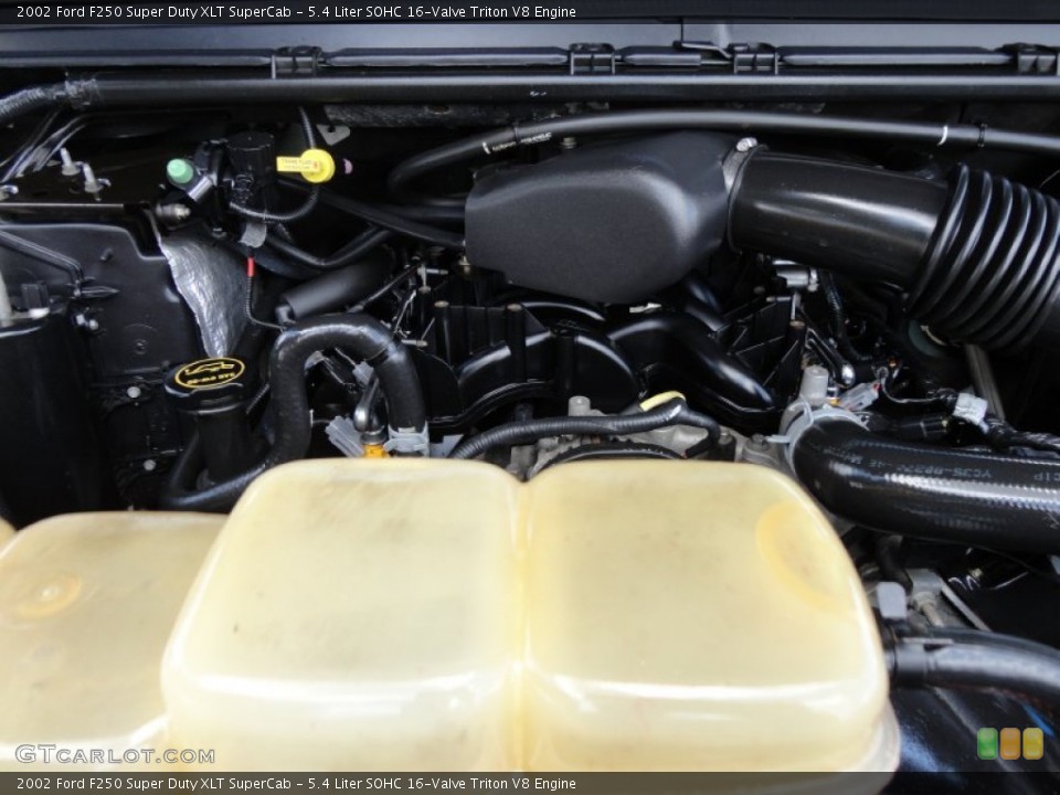 5.4 Liter SOHC 16-Valve Triton V8 Engine for the 2002 Ford F250 Super Duty #52315761
