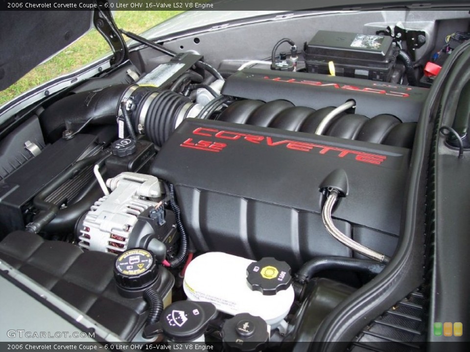 6.0 Liter OHV 16-Valve LS2 V8 Engine for the 2006 Chevrolet Corvette #52326903