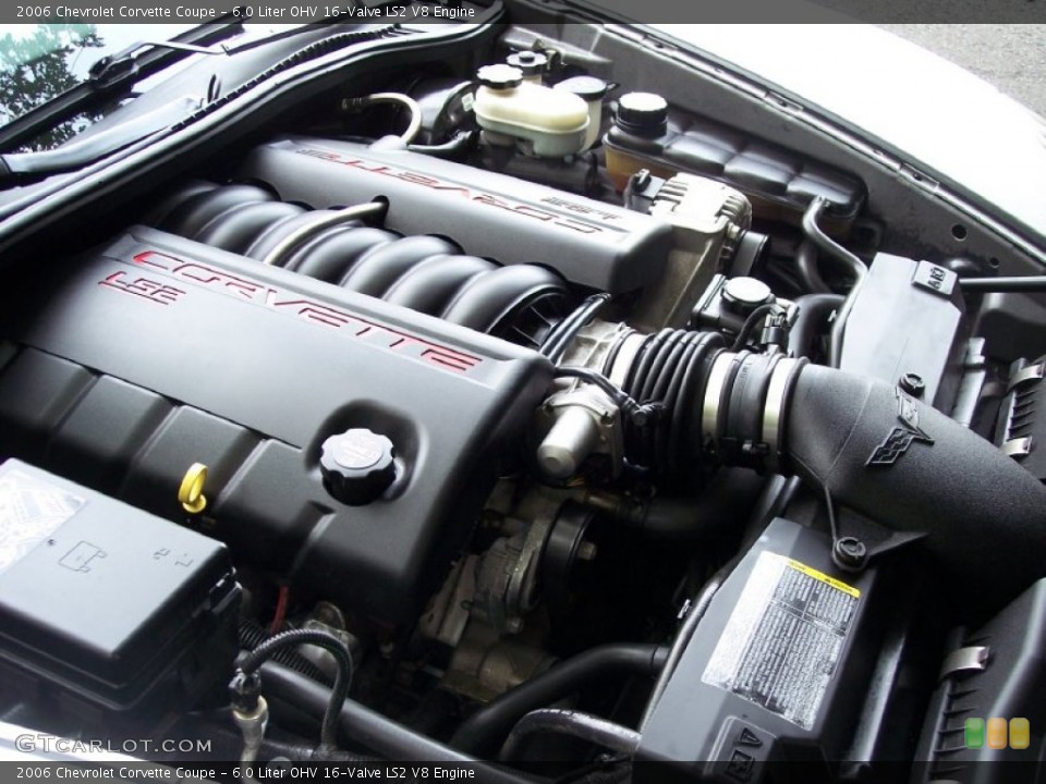 6.0 Liter OHV 16-Valve LS2 V8 Engine for the 2006 Chevrolet Corvette #52326930
