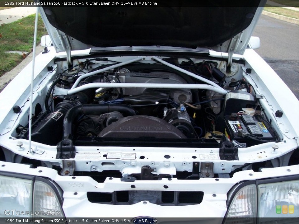 5.0 Liter Saleen OHV 16-Valve V8 Engine for the 1989 Ford Mustang #52329366