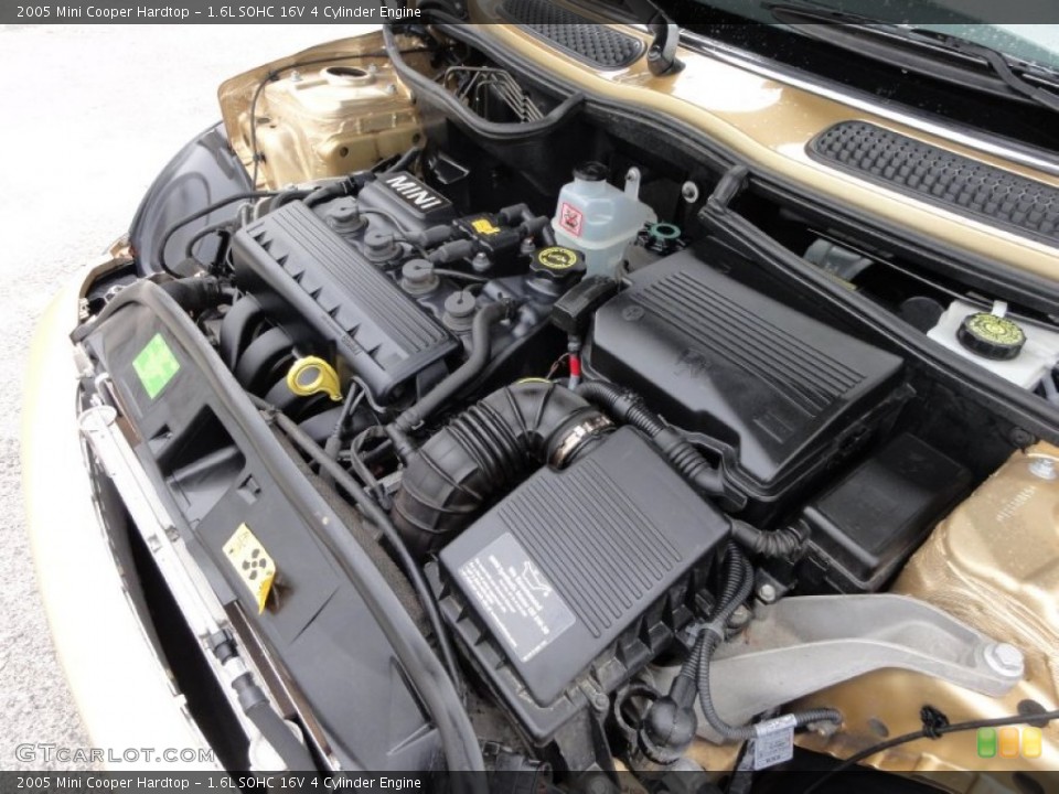 1.6L SOHC 16V 4 Cylinder Engine for the 2005 Mini Cooper #52332057