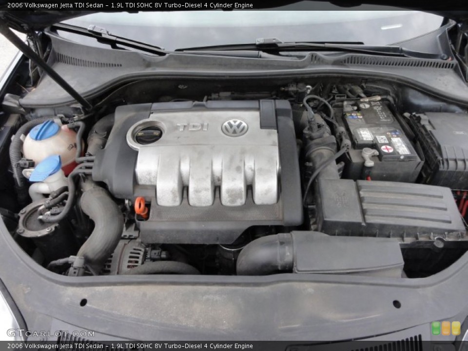1.9L TDI SOHC 8V Turbo-Diesel 4 Cylinder Engine for the 2006 Volkswagen Jetta #52332867