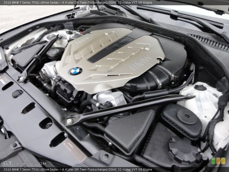 4.4 Liter DFI Twin-Turbocharged DOHC 32-Valve VVT V8 Engine for the 2010 BMW 7 Series #52335141