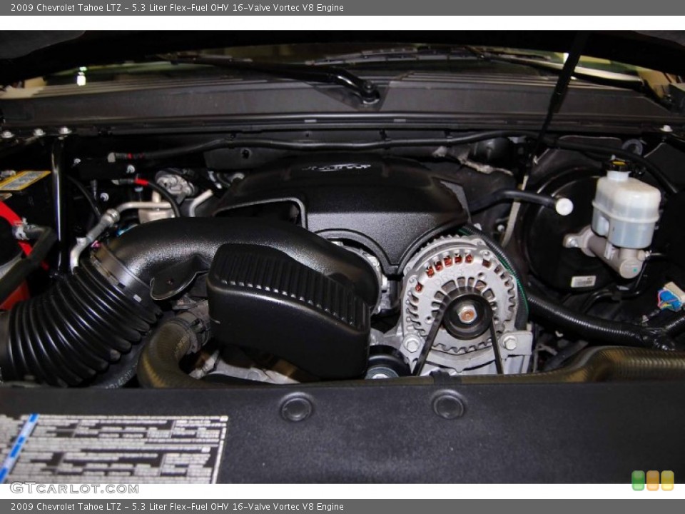 5.3 Liter Flex-Fuel OHV 16-Valve Vortec V8 Engine for the 2009 Chevrolet Tahoe #52337619