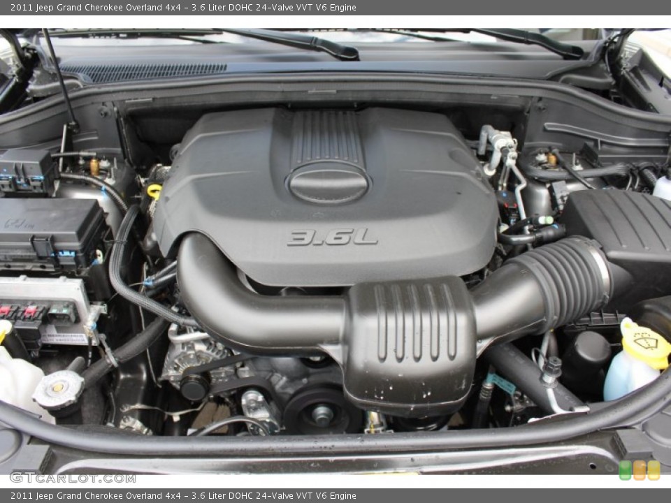 3.6 Liter DOHC 24-Valve VVT V6 Engine for the 2011 Jeep Grand Cherokee #52340416