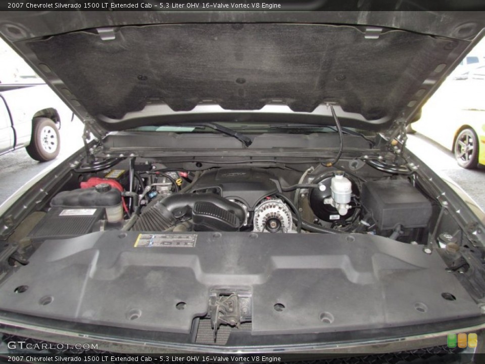 5.3 Liter OHV 16-Valve Vortec V8 Engine for the 2007 Chevrolet Silverado 1500 #52345959