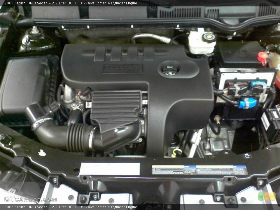 2.2 Liter DOHC 16-Valve Ecotec 4 Cylinder Engine for the 2005 Saturn ION #52348848