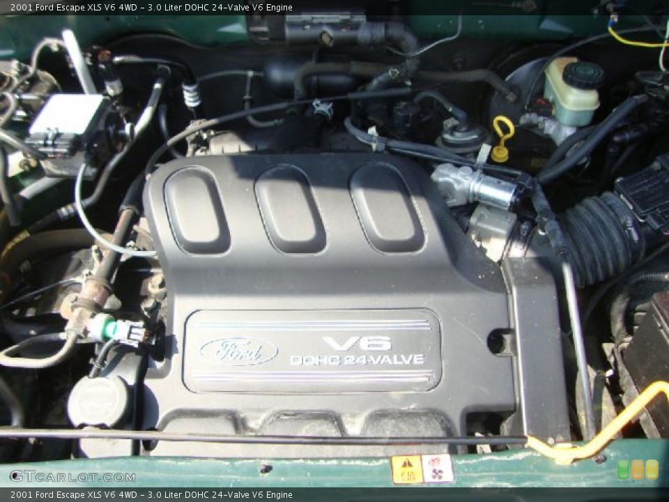 3.0 Liter DOHC 24-Valve V6 Engine for the 2001 Ford Escape #52352523