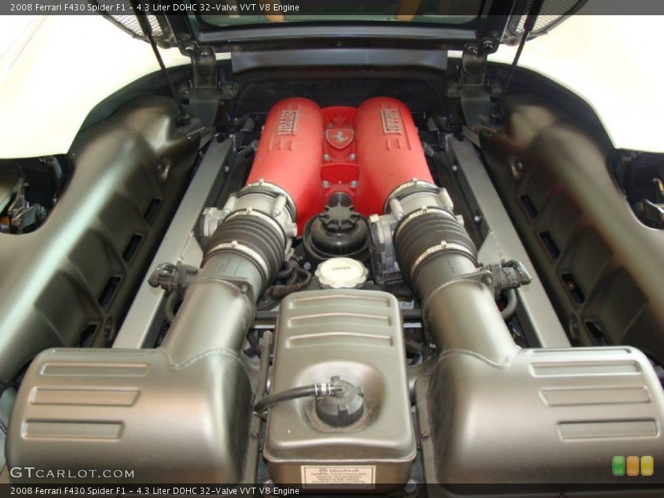 4.3 Liter DOHC 32-Valve VVT V8 Engine for the 2008 Ferrari F430 #52353606