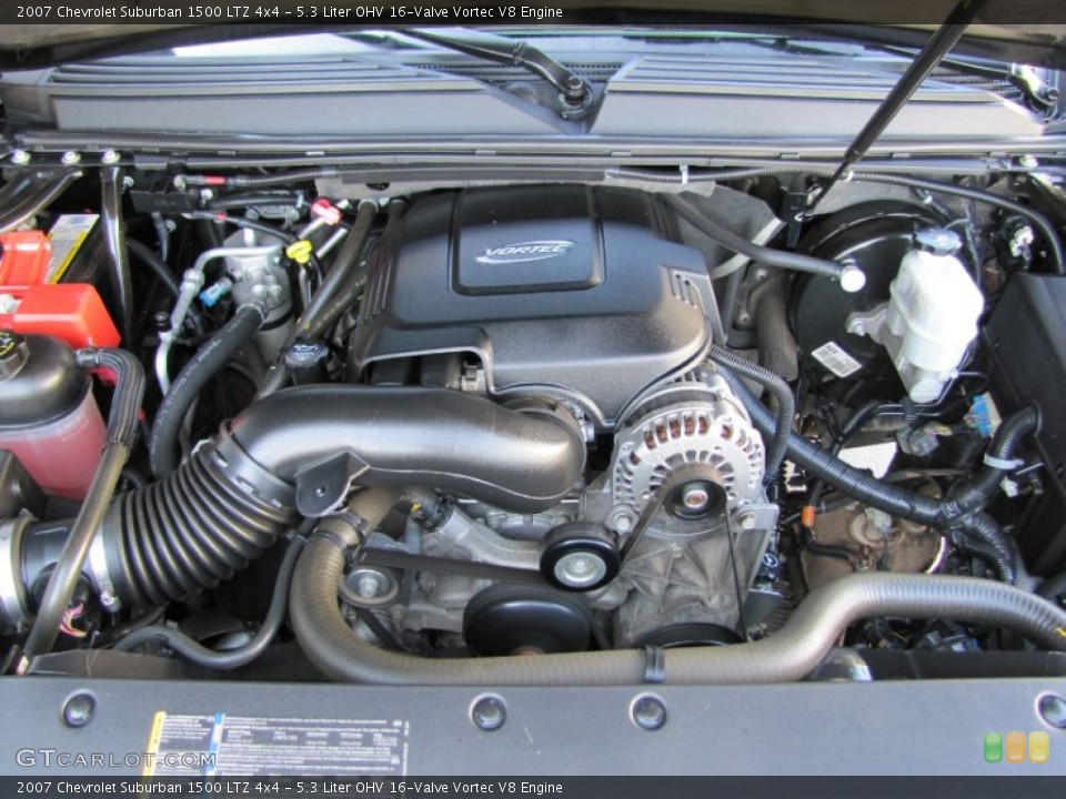 5.3 Liter OHV 16-Valve Vortec V8 Engine for the 2007 Chevrolet Suburban #52357863