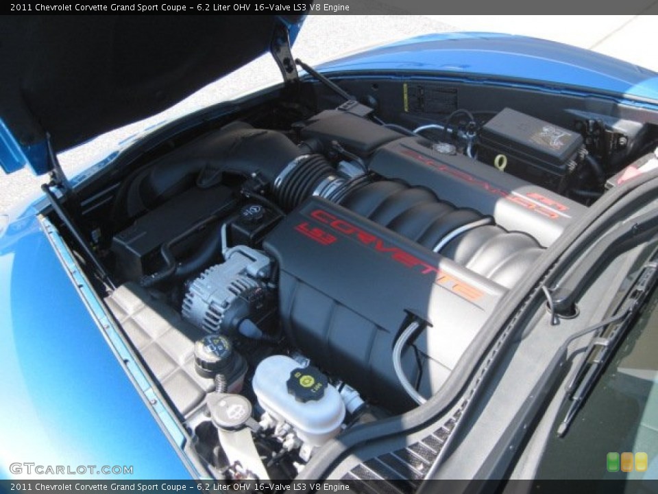 6.2 Liter OHV 16-Valve LS3 V8 Engine for the 2011 Chevrolet Corvette #52359768