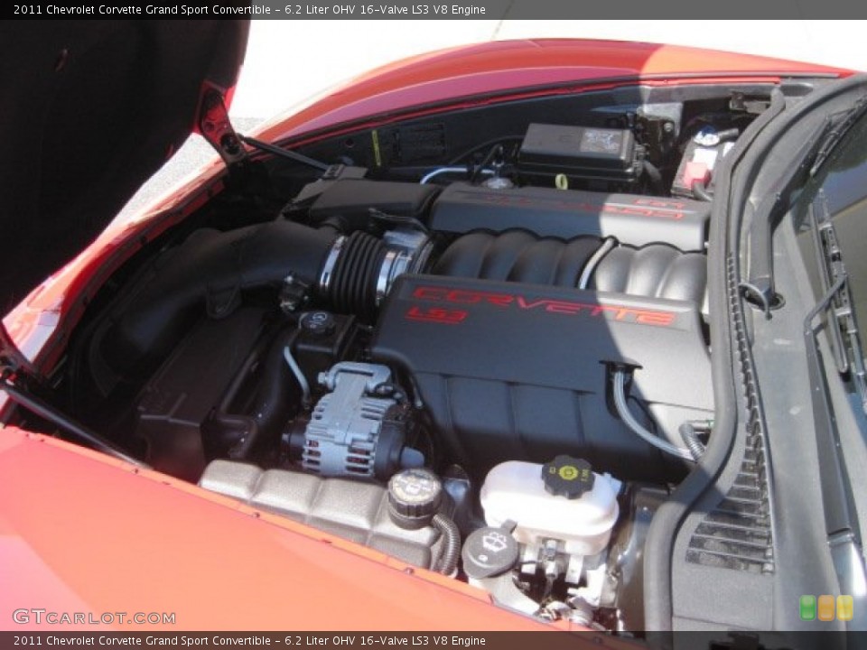 6.2 Liter OHV 16-Valve LS3 V8 Engine for the 2011 Chevrolet Corvette #52359834