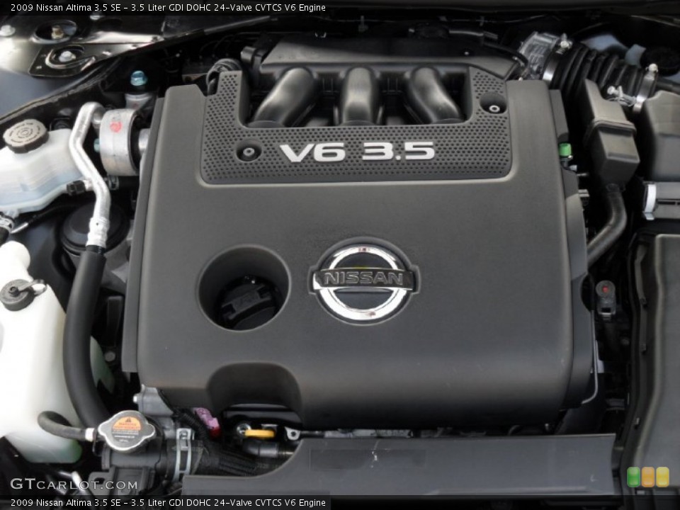 3.5 Liter GDI DOHC 24-Valve CVTCS V6 Engine for the 2009 Nissan Altima #52361454