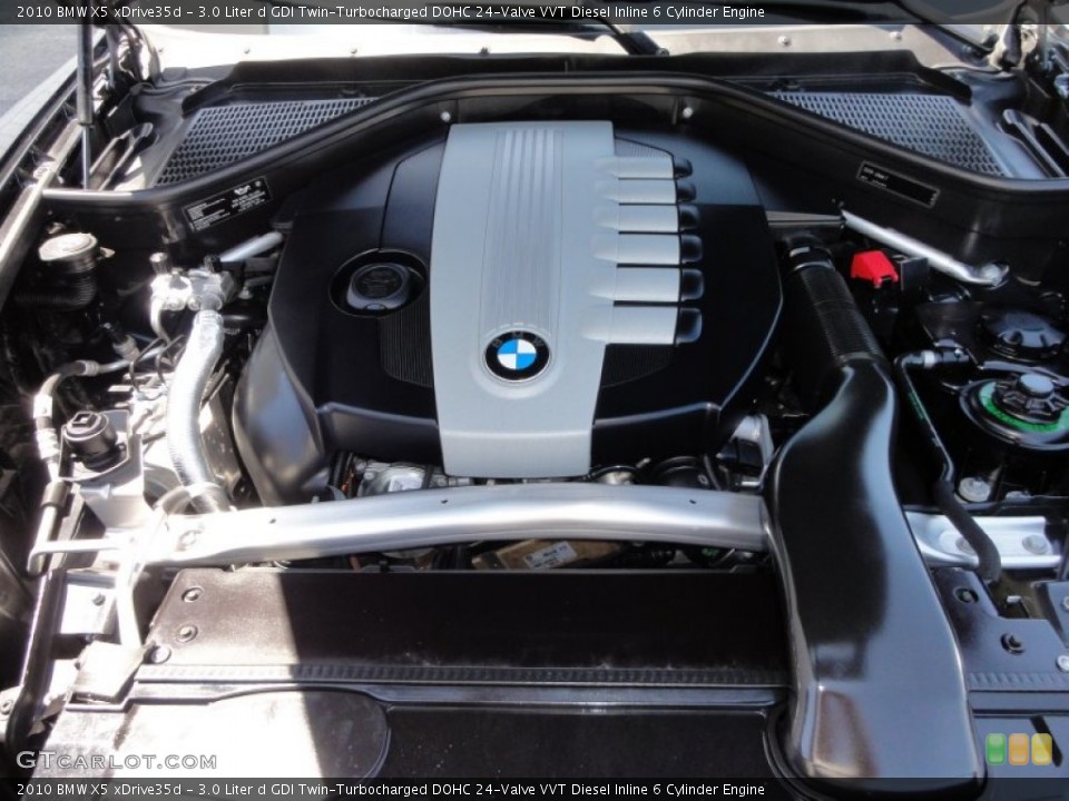 3.0 Liter d GDI Twin-Turbocharged DOHC 24-Valve VVT Diesel Inline 6 Cylinder Engine for the 2010 BMW X5 #52375228