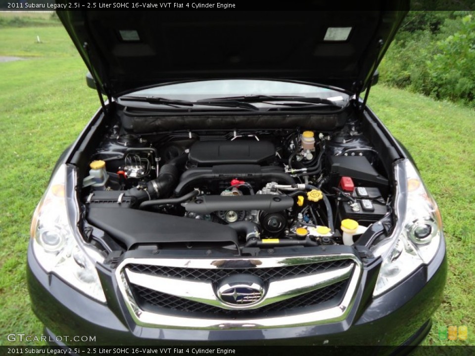 2.5 Liter SOHC 16-Valve VVT Flat 4 Cylinder Engine for the 2011 Subaru Legacy #52378621