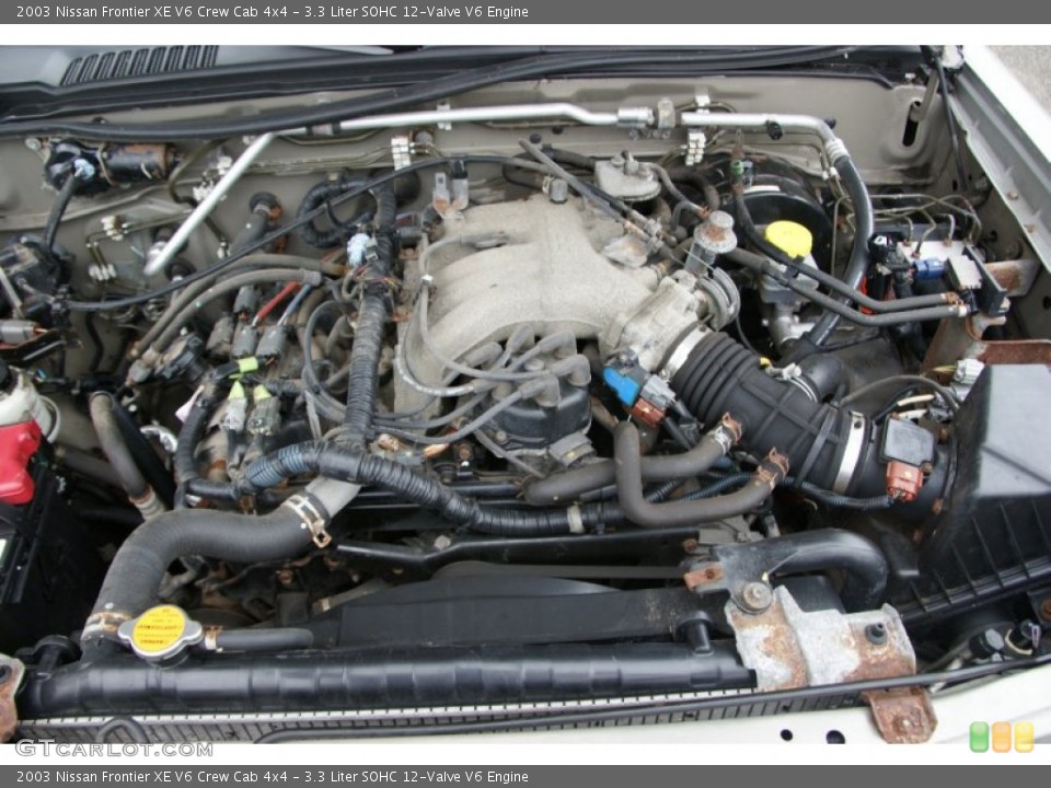 3.3 Liter SOHC 12-Valve V6 Engine for the 2003 Nissan Frontier #52382350