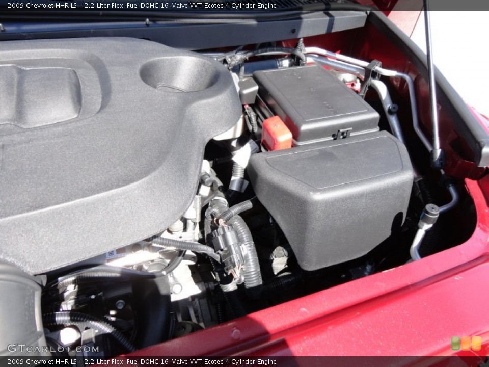 2.2 Liter Flex-Fuel DOHC 16-Valve VVT Ecotec 4 Cylinder Engine for the 2009 Chevrolet HHR #52383550