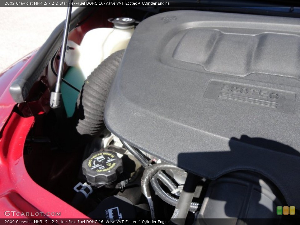 2.2 Liter Flex-Fuel DOHC 16-Valve VVT Ecotec 4 Cylinder Engine for the 2009 Chevrolet HHR #52383559