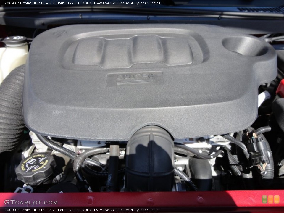 2.2 Liter Flex-Fuel DOHC 16-Valve VVT Ecotec 4 Cylinder Engine for the 2009 Chevrolet HHR #52383574