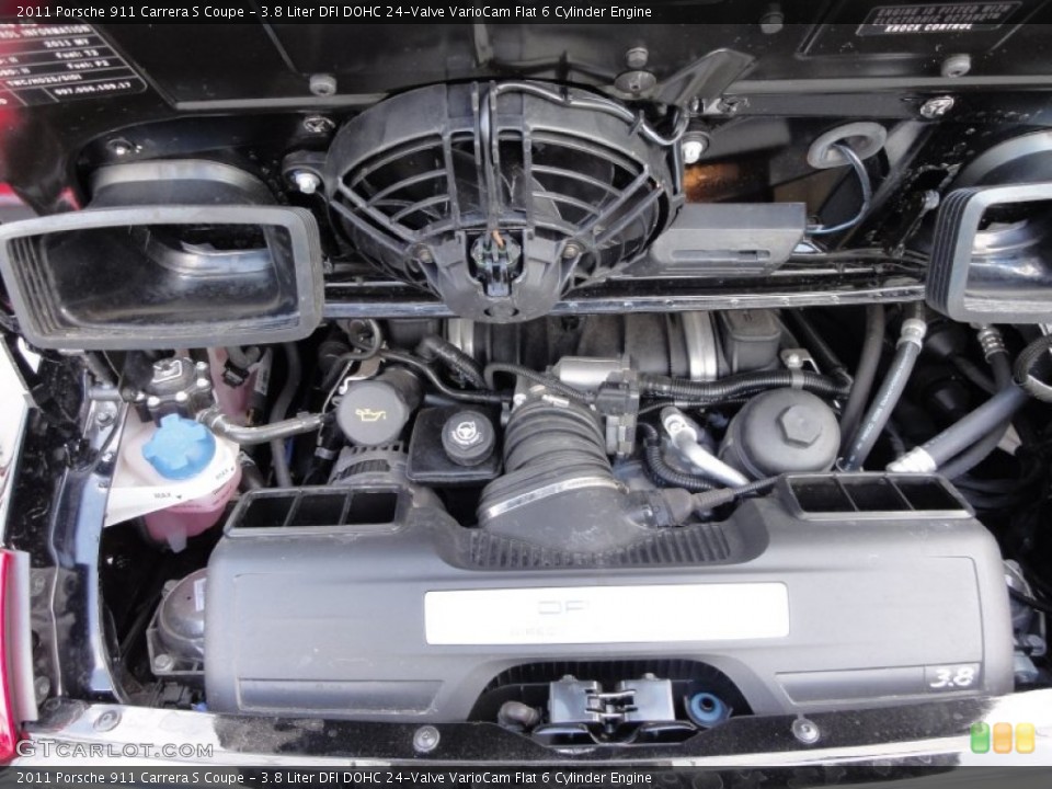 3.8 Liter DFI DOHC 24-Valve VarioCam Flat 6 Cylinder Engine for the 2011 Porsche 911 #52405428