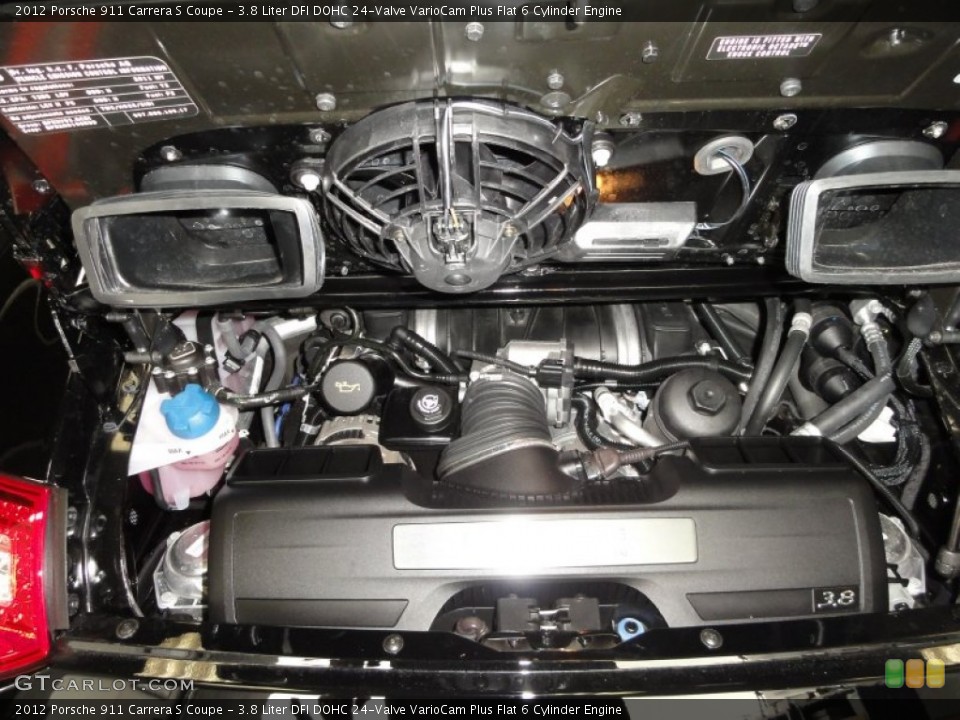3.8 Liter DFI DOHC 24-Valve VarioCam Plus Flat 6 Cylinder Engine for the 2012 Porsche 911 #52406967