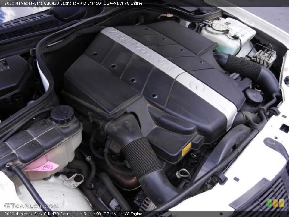 4.3 Liter SOHC 24-Valve V8 Engine for the 2000 Mercedes-Benz CLK #52413642