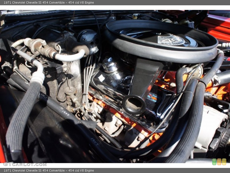 454 cid V8 Engine for the 1971 Chevrolet Chevelle #52417131