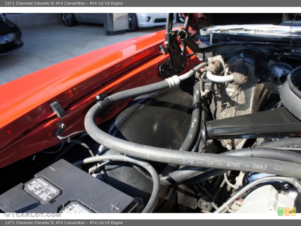 454 cid V8 Engine for the 1971 Chevrolet Chevelle #52417200