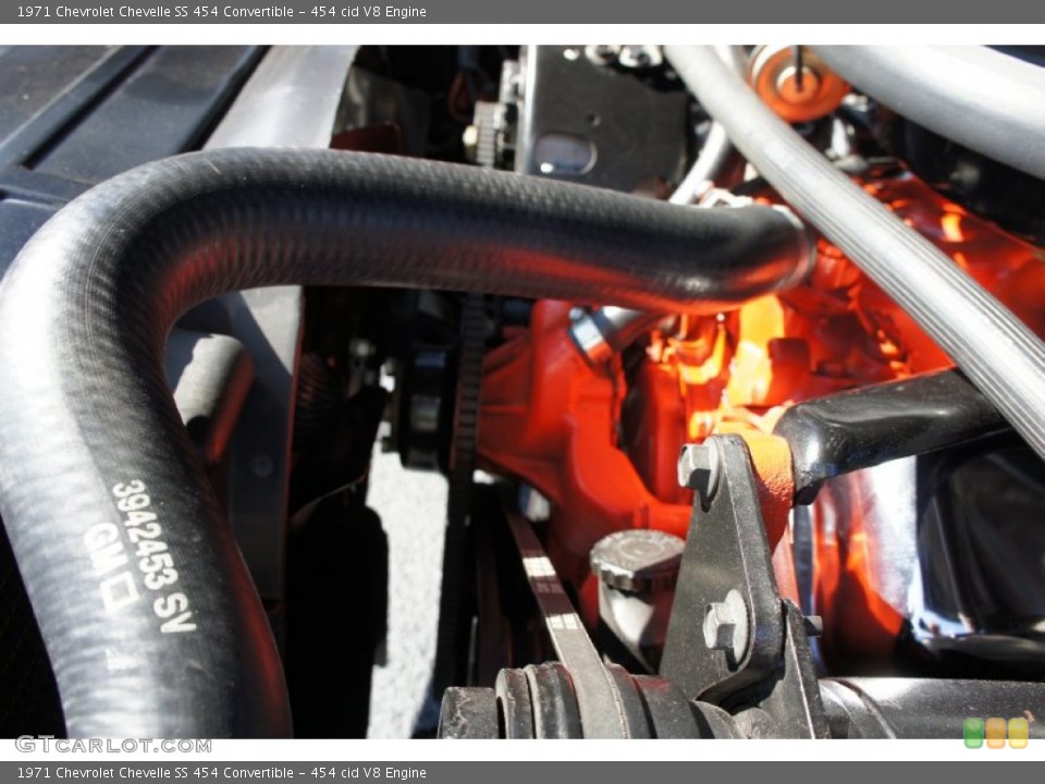 454 cid V8 Engine for the 1971 Chevrolet Chevelle #52417245