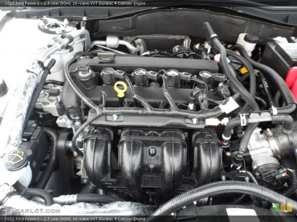 2.5 Liter DOHC 16-Valve VVT Duratec 4 Cylinder Engine for the 2012 Ford Fusion #52420134