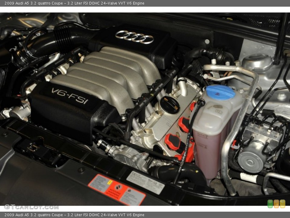 3.2 Liter FSI DOHC 24-Valve VVT V6 Engine for the 2009 Audi A5 #52420467